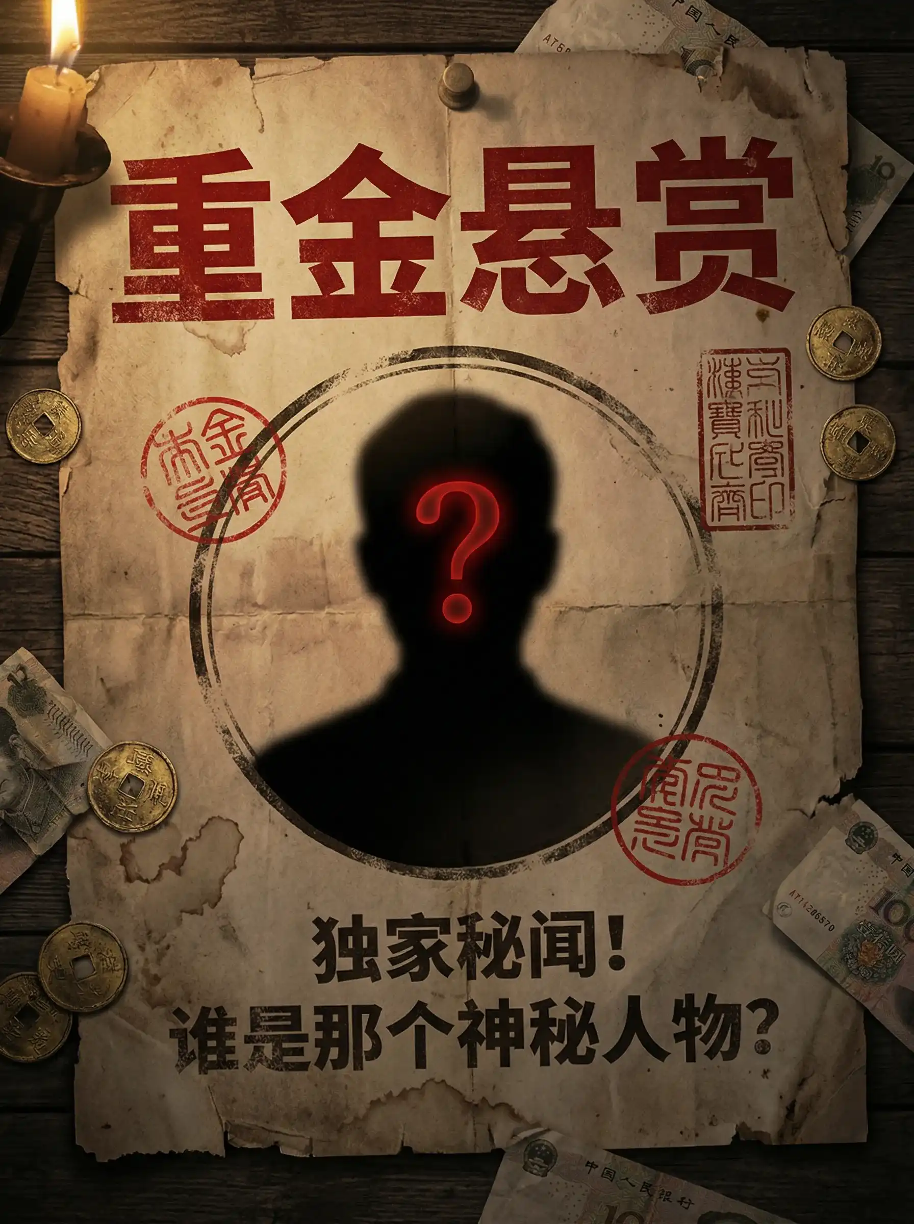 暗网禁区 - 重金悬赏线索征集令